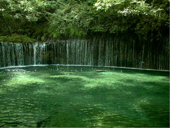 Shiraito Fall at aruizawa Highland
