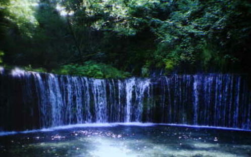 Shiraito Fall at aruizawa Highland