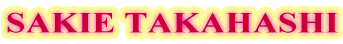 SAKIE TAKAHASHI
