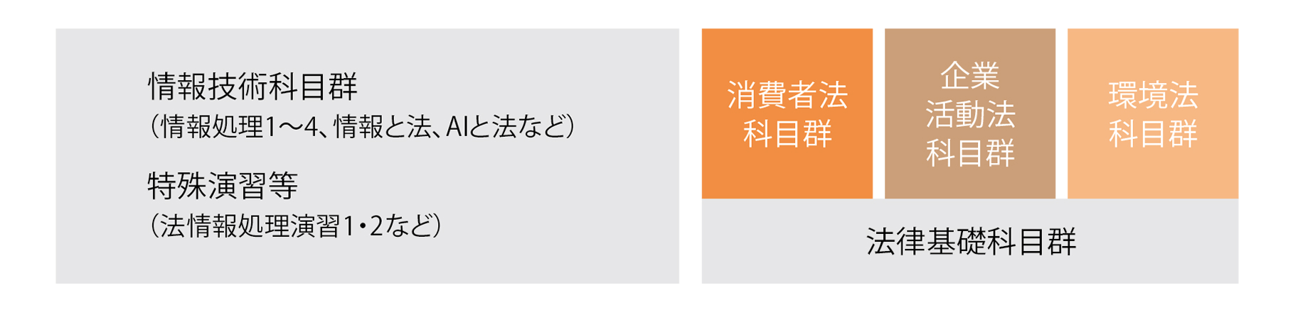 情報処理・情報発信のスキル+法律学