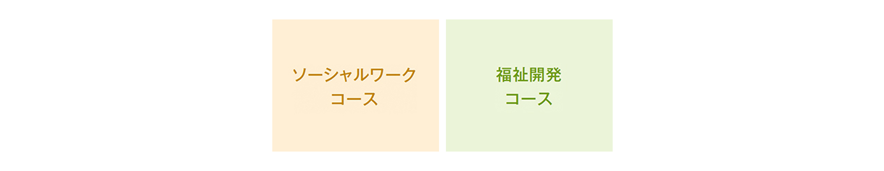 2つのコースで学びとキャリアを導く
