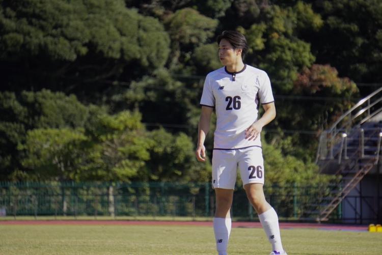 【サッカー部】豊田怜央選手/来季のヴァンフォーレ甲府への加入が内定しました