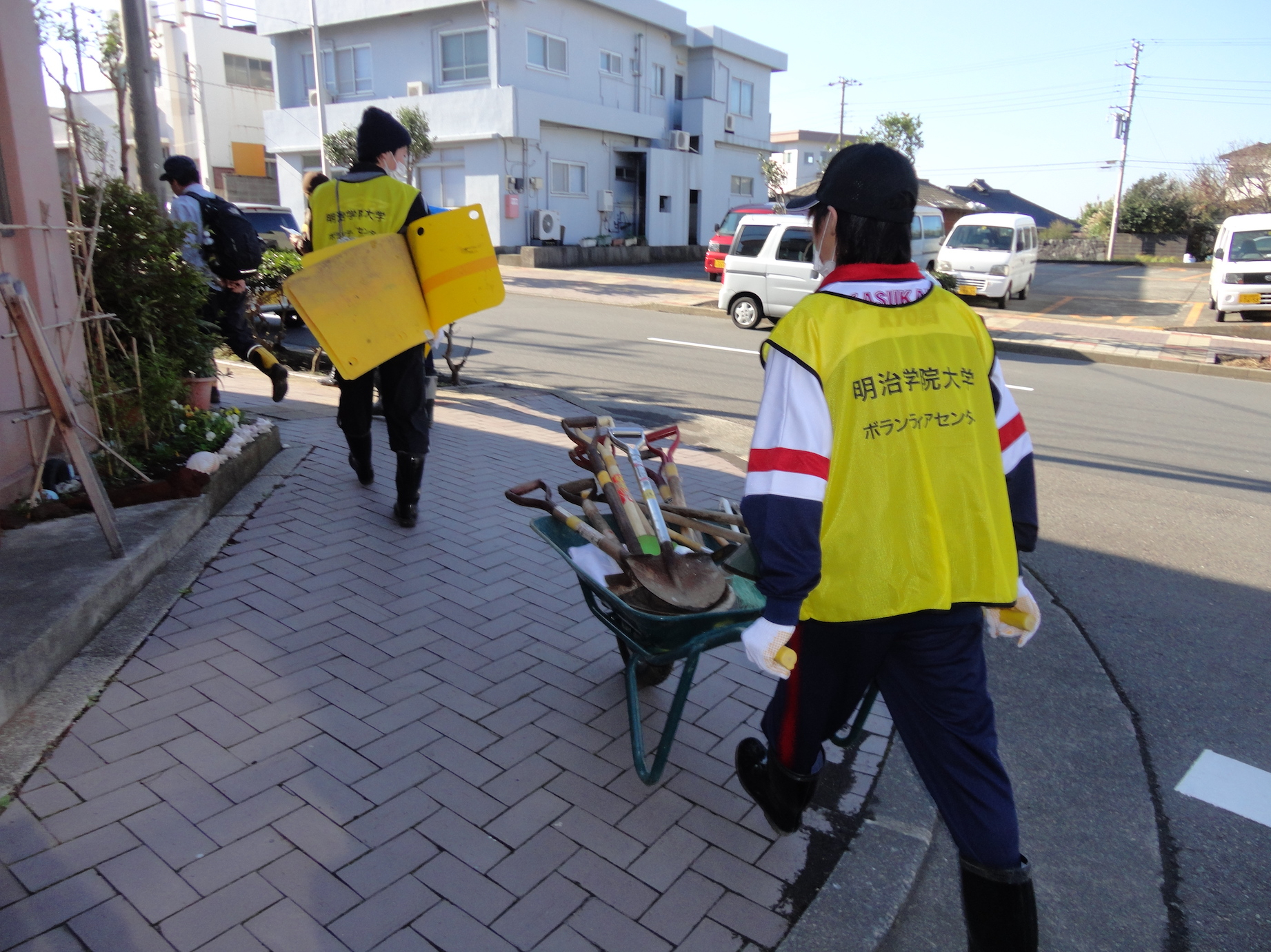 伊豆大島(2013年10月台風26号)での支援活動