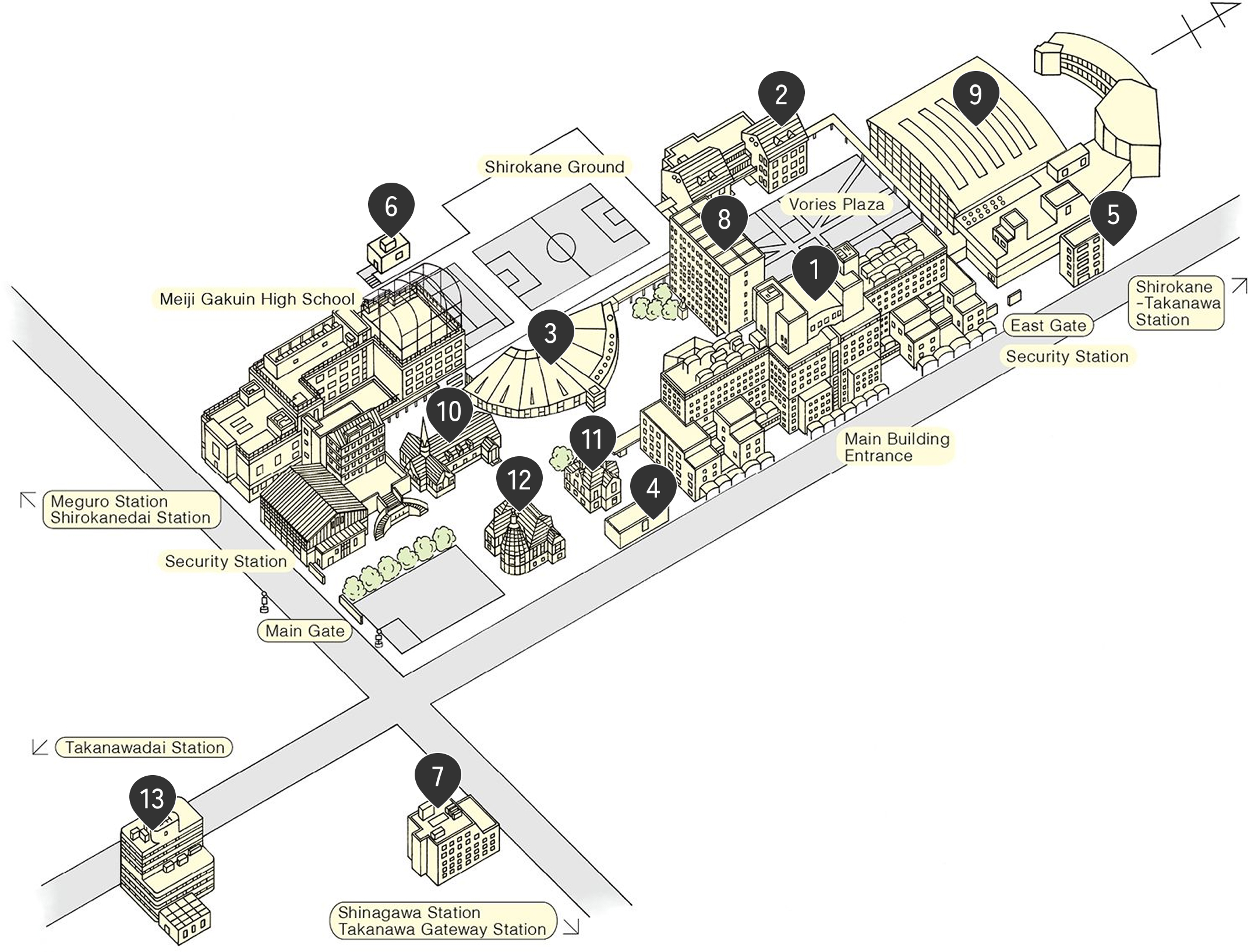 Shirokane Campus