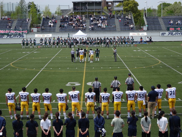 アメリカンフットボール部 Vs青山学院大学 定期戦 明治学院大学 Do For Others