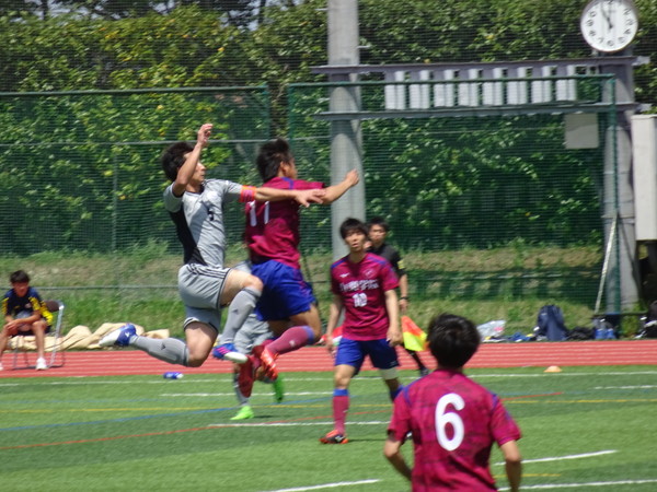 サッカー部 東京都1部第2節 Vs山梨学院大学 明治学院大学 Do For Others