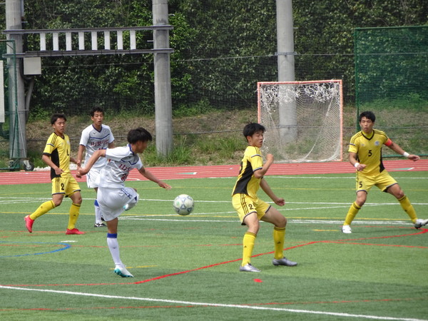 サッカー部 リーグ戦第4節 Vs山梨学院大学 明治学院大学 Do For Others