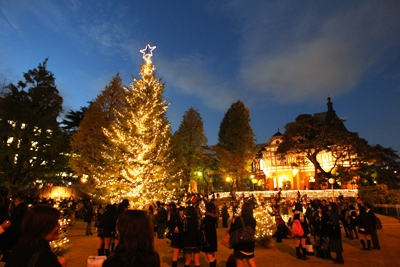 2010年白金・明治学院クリスマスツリー点灯式