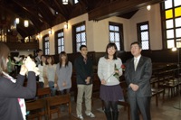 2009年度卒業生歓送礼拝